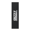 Grizzly Griptape Stamp Print Single Sheet 9"x33" - Black/White - Skates USA