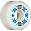 Bones SPF P6 Widecuts 54mm Wheels - White/Blue (Set of 4) - Skates USA