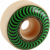 Spitfire Wheels F4 Classic Swirl 52mm 101a - White/Green (Set of 4) - Skates USA