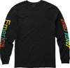 Emerica X Santa Cruz Logo Drop Long Sleeve T-Shirt - Black - Skates USA