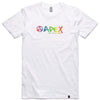 Apex Scooters Rainbow T-Shirt For Kids - White - Skates USA