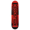 Darkstar Divide RHM Skateboard Deck - 7.75" Black/Red - Skates USA