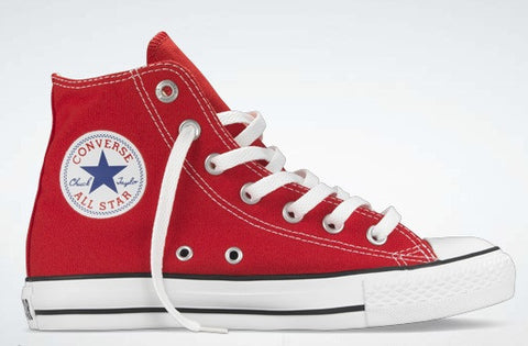 converse shoes red