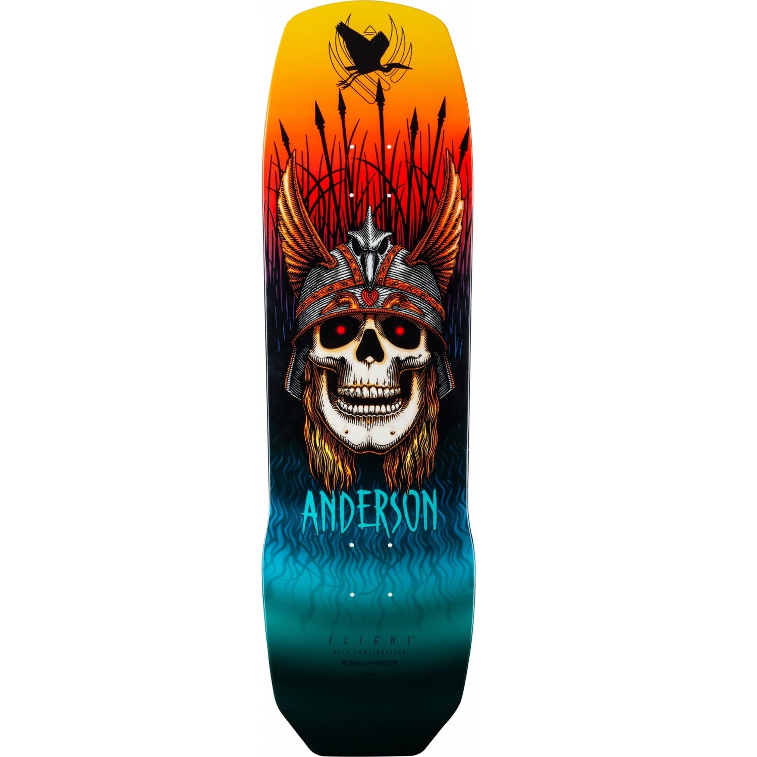 Powell Peralta Pro Andy Anderson Heron Flight Skateboard Deck - 8.45"