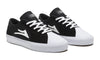 Lakai Shoes Flaco II - Black/White Suede - Skates USA