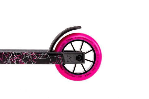 pink and black scooter