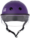 S1 Lifer Visor Gen 2 Helmet - Purple Matte - Skates USA