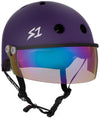 S1 Lifer Visor Gen 2 Helmet - Purple Matte - Skates USA