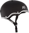 S1 Lifer Helmet - Black Matte/White Outline - Skates USA