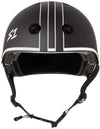 S1 Lifer Helmet - Black Matte/White Outline - Skates USA