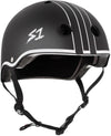 S1 Lifer Helmet - Black Matte/White Outline - Skates USA