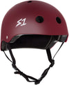 S1 Lifer Helmet - Maroon Matte - Skates USA