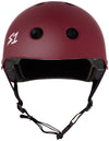 S1 Lifer Helmet - Maroon Matte - Skates USA