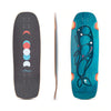 Loaded Ballona Moby Longboard Deck - Blue - Skates USA