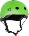 S1 Mini Lifer Helmet - Bright Green Matte - Skates USA