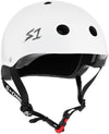 S1 Mini Lifer Helmet - White Gloss - Skates USA