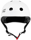 S1 Mini Lifer Helmet - White Gloss - Skates USA