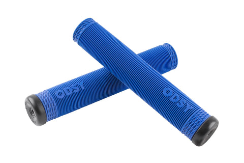 blue bmx grips