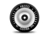 Proto Wheels Classic Full Core Sliders 110mm Black On Raw (Pair) - Skates USA