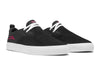 Lakai Shoes Riley 2 - Black/Red Suede - Skates USA