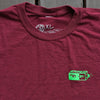 Undialed Recharge Tee - Maroon - Skates USA