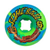 Slime Balls Vomits Wheels 60mm 97a - Blue/Green Swirl (Set of 4) - Skates USA