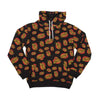 Santa Cruz Oval Dot Repeat Pullover Hooded Mens Sweatshirt - Black - Skates USA