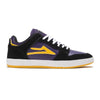 Lakai Shoes Telford Low - Black/Grape Suede - Skates USA