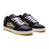 Lakai Shoes Telford Low - Black/Grape Suede - Skates USA