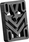 Mini Logo Rigid Riser Pads 1/2" - Black (Set of 2) - Skates USA