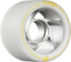 Rollerbones Turbo Wheel Clear Aluminum Hub 62mm 94a - Natural (Set of 8) - Skates USA