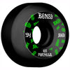 Bones OG 100's #3 V5 Sidecut 54mm 100a Wheels - Black (Set of 4) - Skates USA