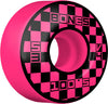 Bones OG 100's Block Party V4 Wide 53mm 100a Wheels - Pink (Set of 4) - Skates USA