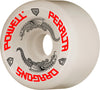 Powell Peralta Dragon Formula G-Bones Wheels 64x42mm 93A - Off White (Set of 4) - Skates USA