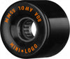 Mini Logo AWOL Wheels ATF 55mm 80a - Black (Set of 4) - Skates USA