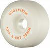 Mini Logo Wheels A-Cut "2" 56mm 101a - White (Set of 4) - Skates USA