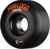 Mini Logo Wheels C-Cut 53mm 101a - Black (Set of 4) - Skates USA