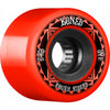 Bones ATF Rough Rider Runners 56mm 80a Wheels - Red (Set of 4) - Skates USA