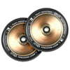 Root Industries Air Wheels 120mm - Black/Coppertone (Pair) - Skates USA