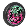 Oath Bermuda Scooter Wheels 110mm - Green/Pink/Black (Pair) - Skates USA