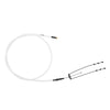 Kink BMX 1-Piece Brake Cable - White - Skates USA