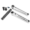 Kink BMX Brace Cranks 165mm - Chrome - Skates USA