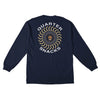 Spitfire X QS Quarter Classic Long Sleeve Tee - Navy/White - Skates USA