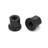 Mission BMX 3/8" Steel Axle Nuts - Black - Skates USA