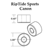 RipTide Krank Canon Bushing 87a - White (Set) - Skates USA
