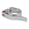 Snafu Race Quick Release Seatpost Clamp 31.8mm - Polished - Skates USA