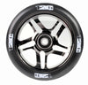 Envy 5 Spoke Scooter Wheel 120mm - Black Chrome (Pair) - Skates USA