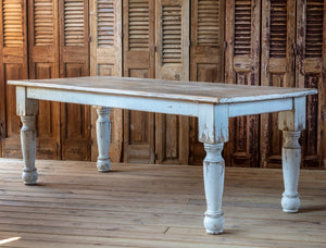 Painted French Country Dining Table - The Alley Exchange, Inc
