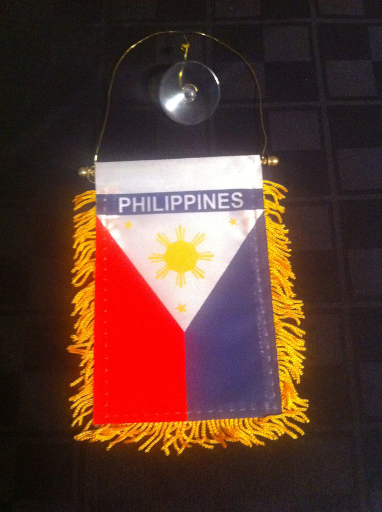 PHILIPPINES CAR FLAG – PSTGEARCLOTHING