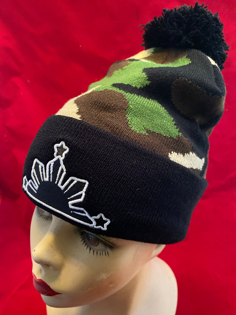 Sun and 3 Stars POM POM BEANIES – PSTGEARCLOTHING